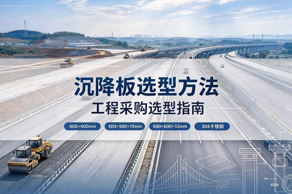 陈仓沉降板选择方法