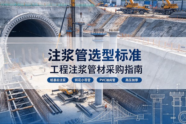 陈仓注浆管选型标准